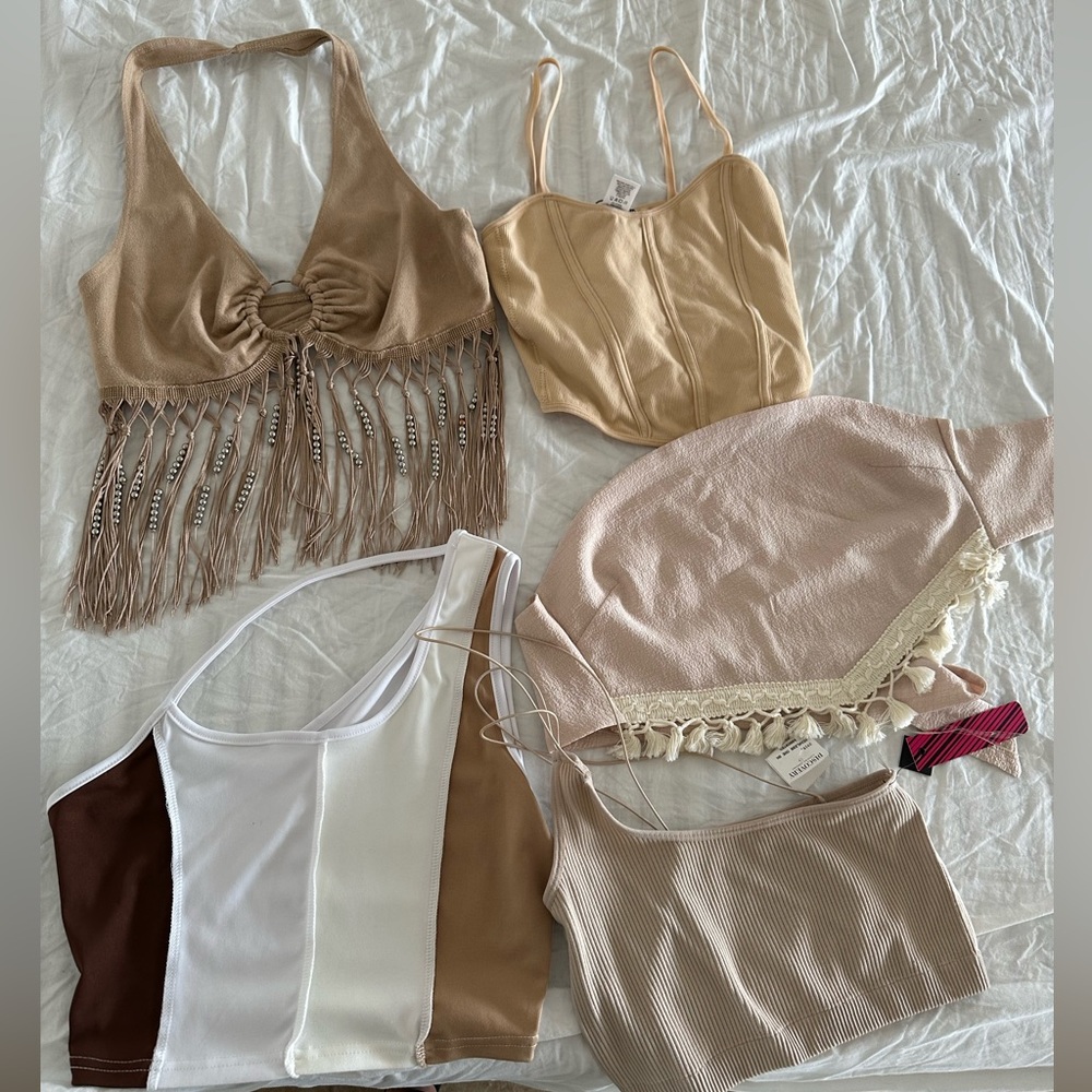 NUDE CROP TOL HAUL !